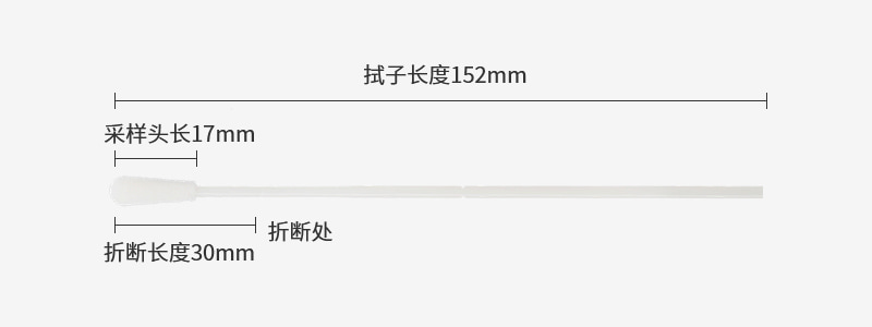 93050C咽拭子套管参数