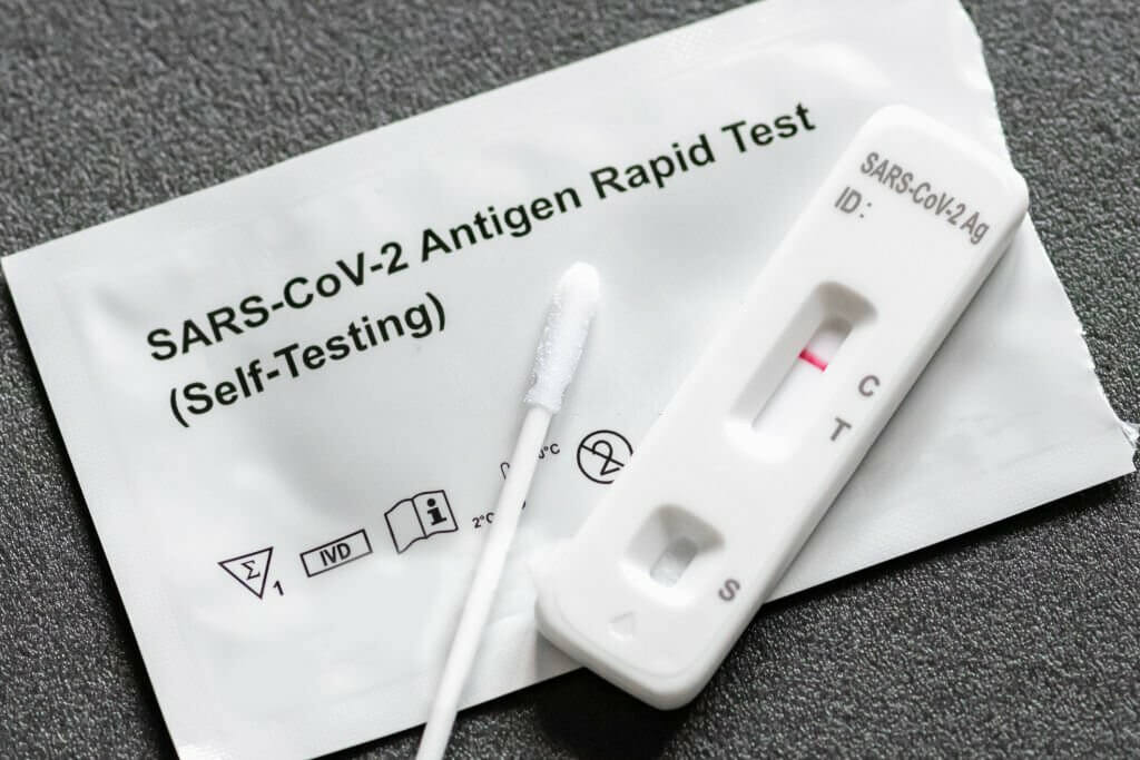 新冠抗原检测试剂盒检测结果为阴性